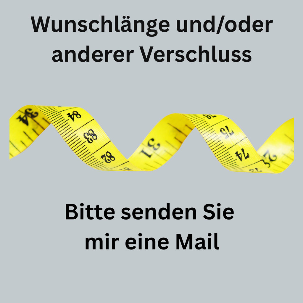2-in-1 - Granat - Haskette oder Armband