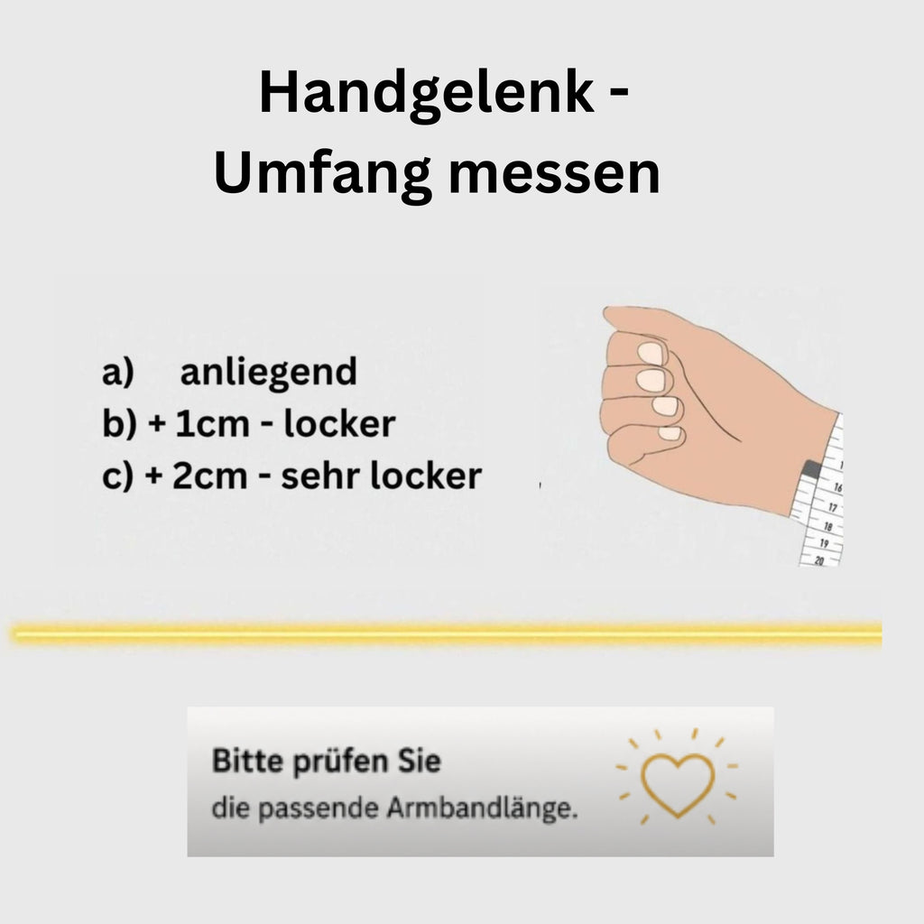 Armband - Keshi-Perlen natur - 3 Reihen