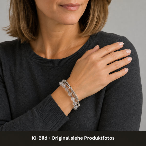 Armband - Silber - 2 Reihen