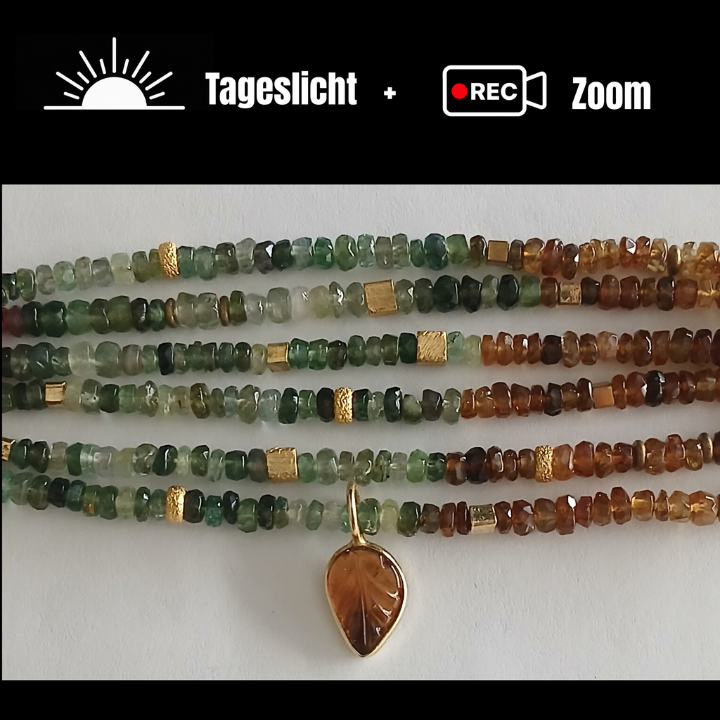 Armband - Turmalin - 6 Reihen