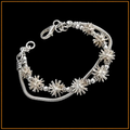 Armband - Silber - 2 Reihen