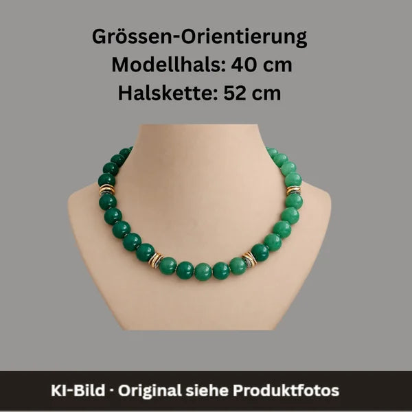 Halskette - Aventurin - Unisex