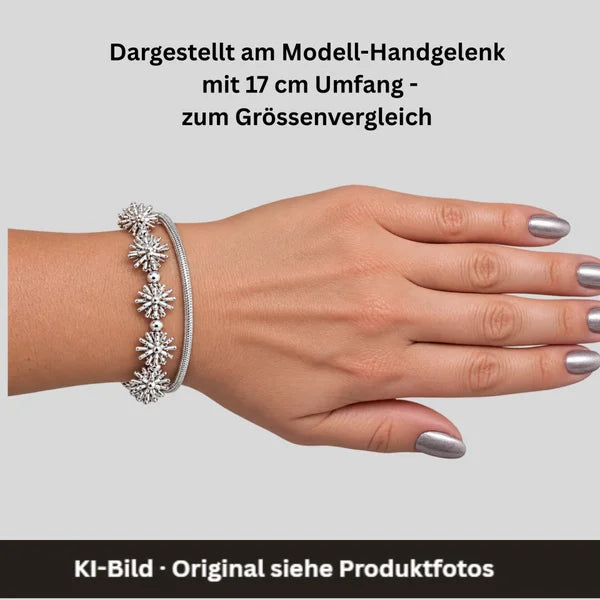 Armband - Silber - 2 Reihen