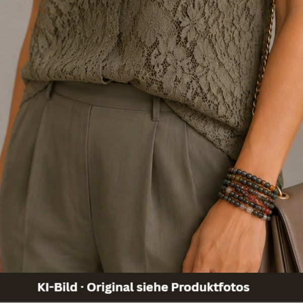 Armband - Pyrit - 5 Reihen