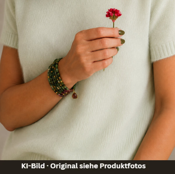 Armband - Turmalin - 6 Reihen